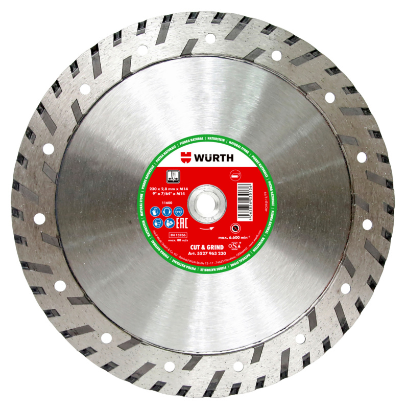 Diamantscheibe Cut & Grind M14 TSHB-DIA-CUT&GRIND-M14-D230MM