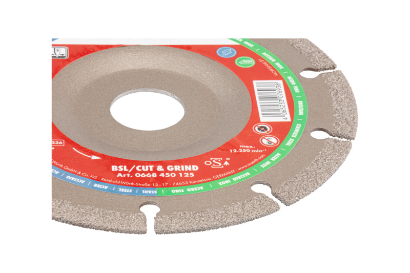Diamantscheibe Cut & Grind BSL Metall TSHB-DIA-C&G-BSL-METALL-BO22,23-D230MM