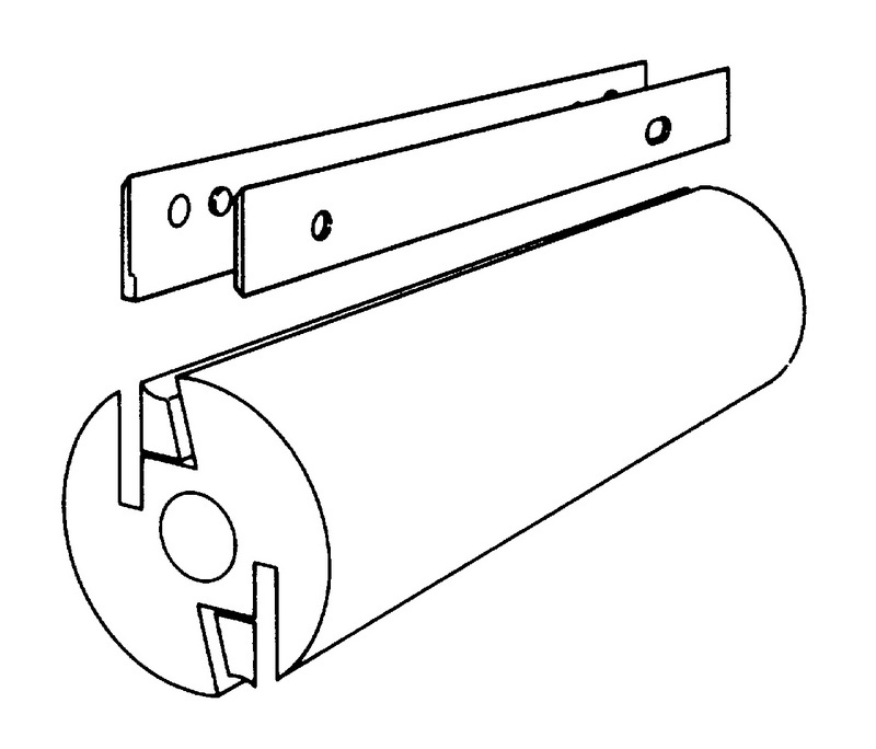 Hartmetall-Wendemesser WENDMESS-HM-(HOBEL-EL)-L80,5
