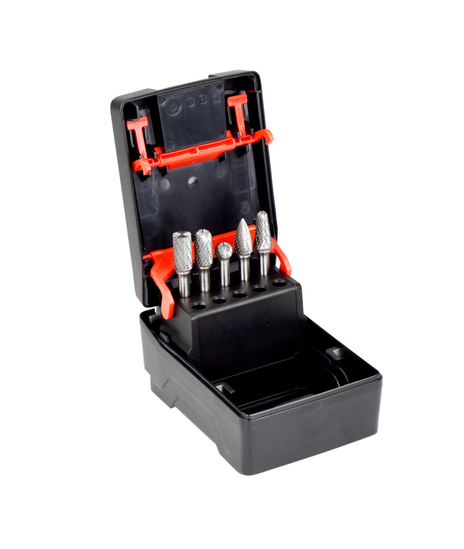 Hartmetall Frässtift Sortiment Zahnung MX 5-teilig