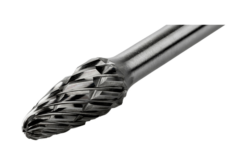 Hartmetall Frässtift Zahnung STEEL FRSSTI-HM-RBF-STEEL-D8-AL18MM