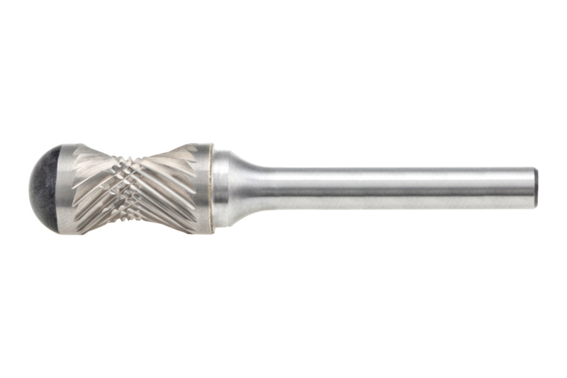 Hartmetall Frässtift Zahnung RADIUS FRSSTI-ZYL-HM-RADIUS-D12,7-AL25MM