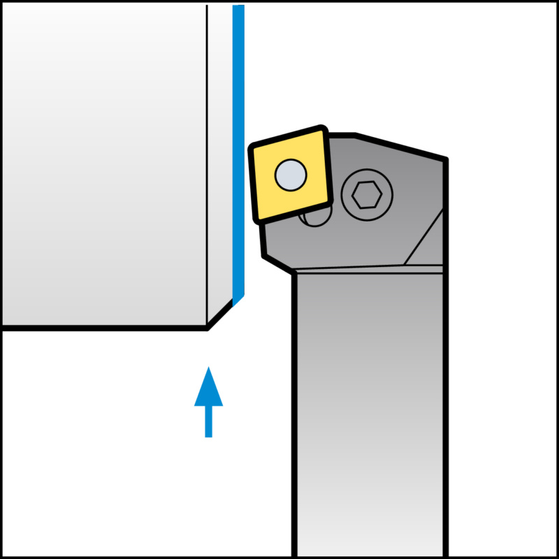 ISO-Klemmhalter mit P-Klemmsystem für CN Wendeschneidplatten