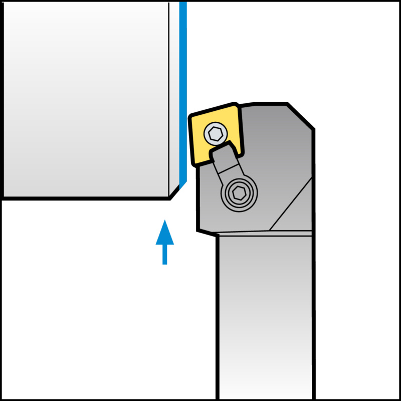 ISO-Klemmhalter mit M-Klemmsystem für CN Wendeschneidplatten