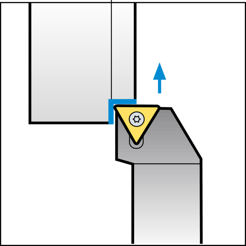 ISO-Klemmhalter mit S-Klemmsystem für TC Wendeschneidplatten