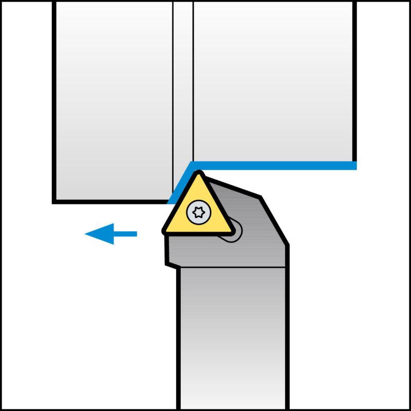 ISO-Klemmhalter mit S-Klemmsystem für TC Wendeschneidplatten