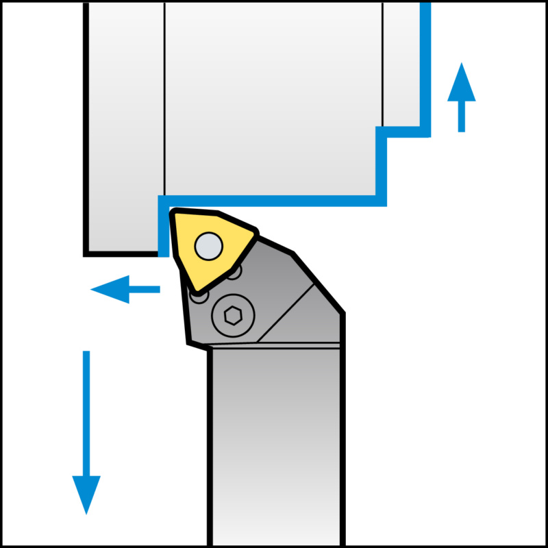 ISO-Klemmhalter mit P-Klemmsystem für WN Wendeschneidplatten