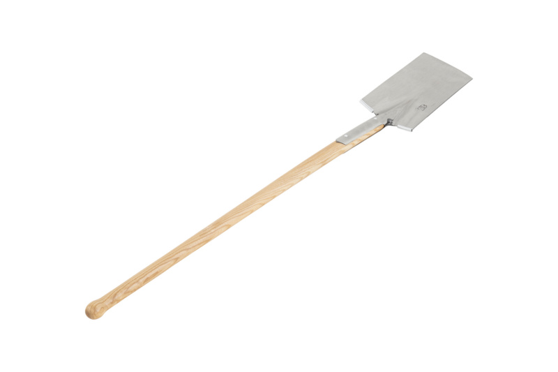 Gartenspaten mit Holzgriff