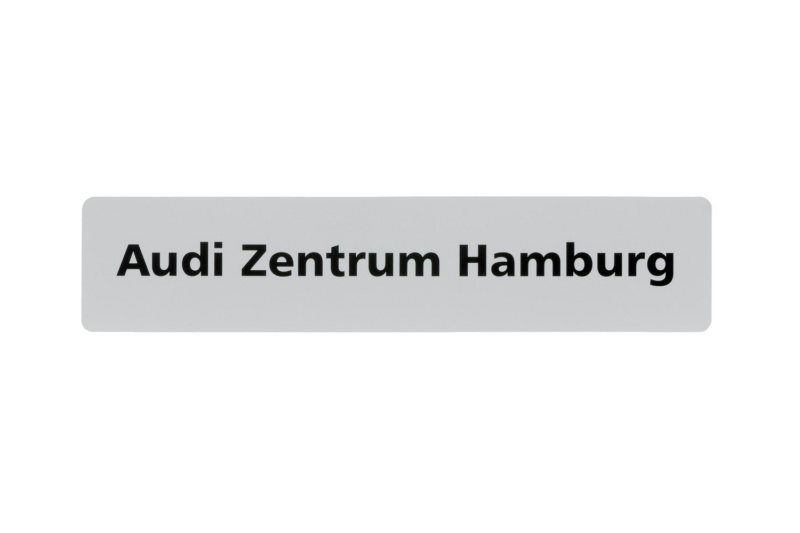Werbeschild bedruckt WERBESHLD-BEDR-SCHWARZ-2FARBIG