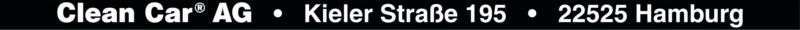 Leiste für Kennzeichenschnellbefestigung Twin-Fixx bedruckt