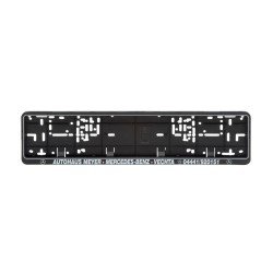 Kennzeichenbefestigung Klapp-Fix Plus bedruckt KSB-BEDR-(KLAPPFIX-PLUS-PAKET)-1F