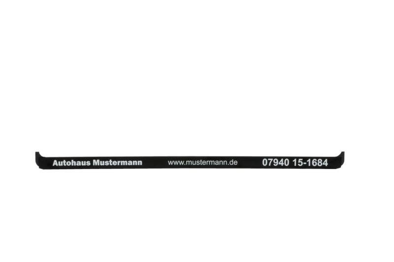 Leiste für Kennzeichenbefestigung Basixx bedruckt KSB-BEDR-LEISTE-BASIXX-1FARBIG