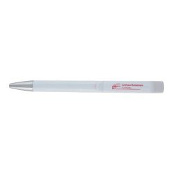 Kugelschreiber Capri bedruckt KULI-BEDR-CAPRI-WEISS-ROT-1FARBIG