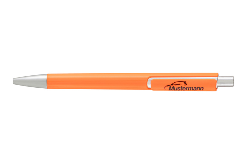 Kugelschreiber Color bedruckt KULI-BEDR-COLOR-ORANGE-1FBG