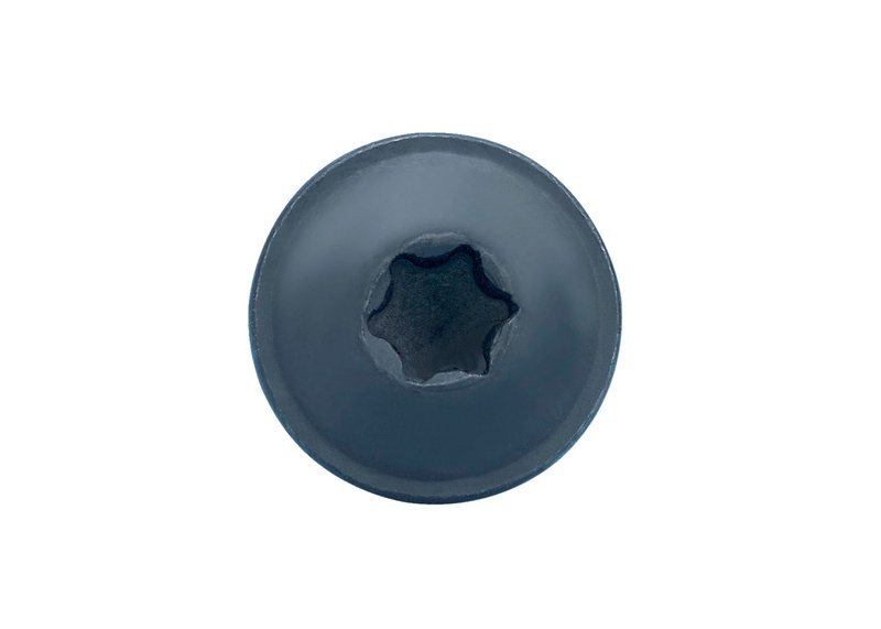 Linsenkopf-Blechschraube Form C mit Flansch 4,8x19