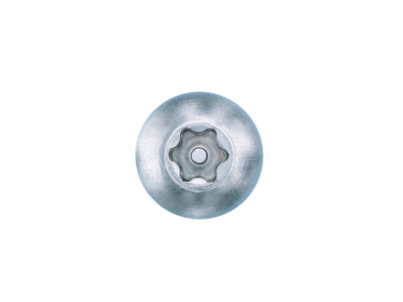 Linsen-Blechschraube mit Innensechsrund und Sicherungspin 4,8 x 32
