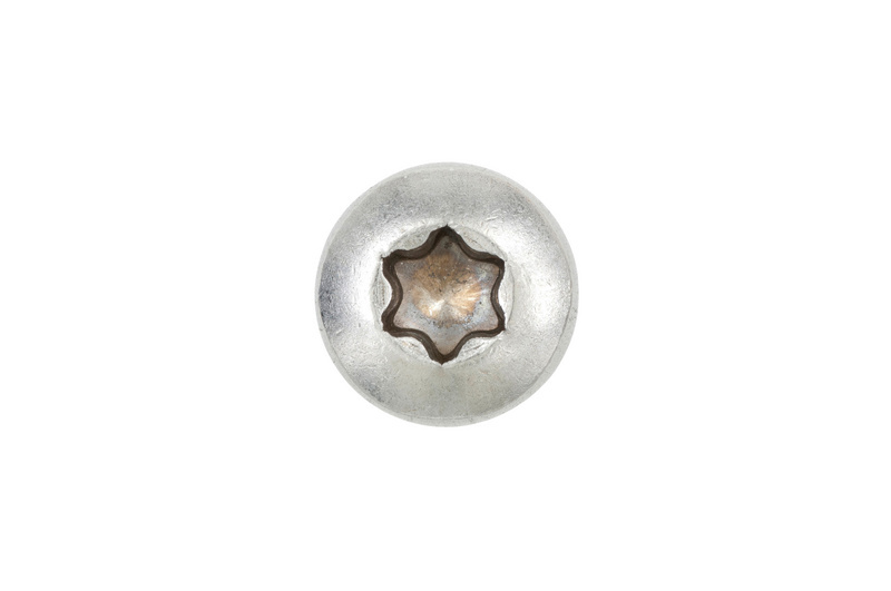 Flachkopf-Blechschraube Form C mit Innensechsrund 3,5X19