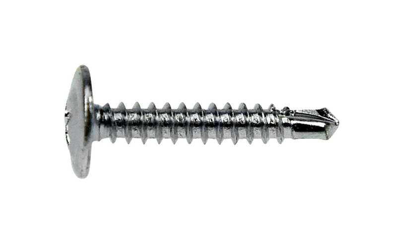 Linsenkopf Bohrschrauben mit Flansch SHR-BSP-LIKPF-FLSH-H2-(A2K)-4,2X13