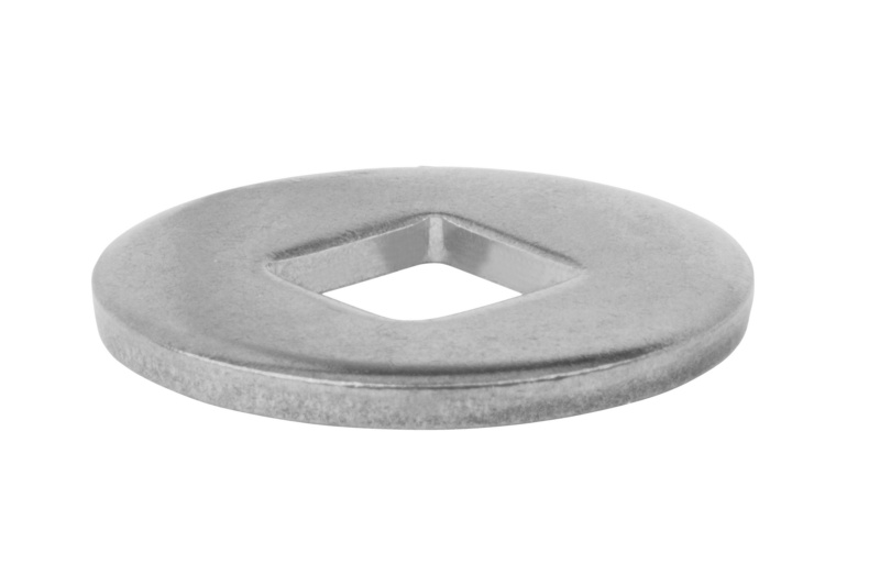 Scheiben mit Vierkantloch M 8 DIN 440 Edelstahl A4, Form V