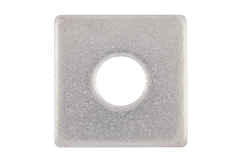 Scheibe, vierkant 22 DIN 436, Edelstahl A4 blank