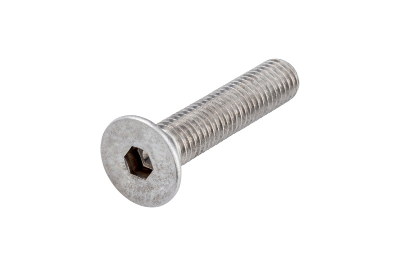 Senkschraube mit Innensechskant M3 x 25 ISO 10642, Edelstahl A4-070, blank