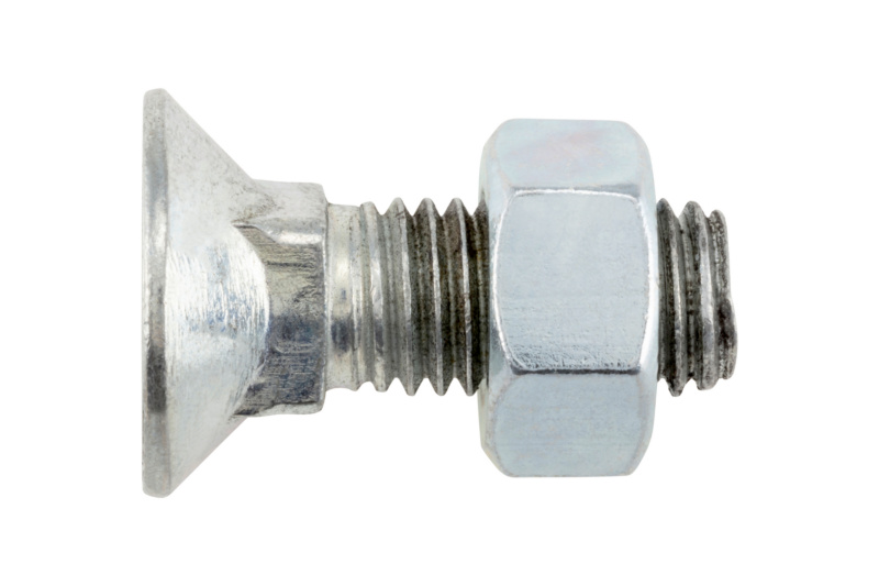 Senkschraube mit niedrigem Vierkantansatz M12 x 35