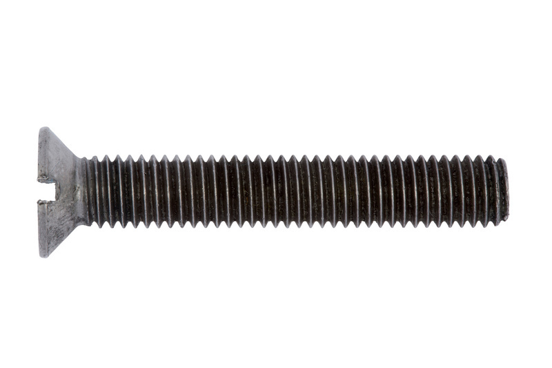 Senkschraube mit Schlitz M5 x 50 DIN 963, Stahl 8.8, blank,