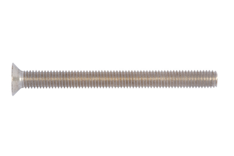 Senkschraube mit Kreuzschlitz H M3 x 12 DIN 965, Stahl 4.8, vernickelt (E2J)