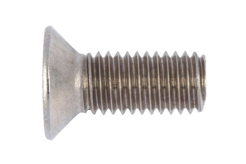 Senkschraube mit Innensechsrund M2 x 6 ISO 14581, Edelstahl A2-070, blank