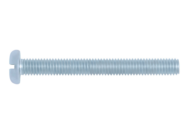 Flachkopfschraube mit Schlitz M4 x 25