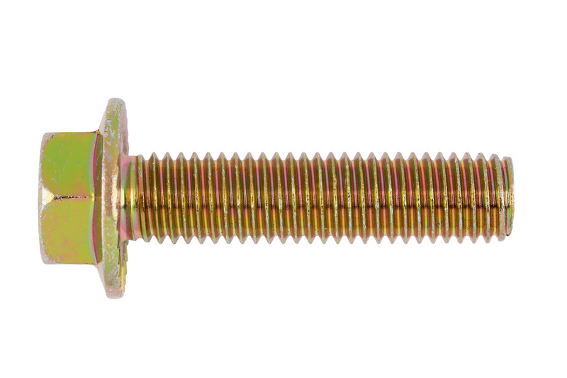 Sperrzahnschraube Sechskantkopf mit Flansch 10x25/SW15