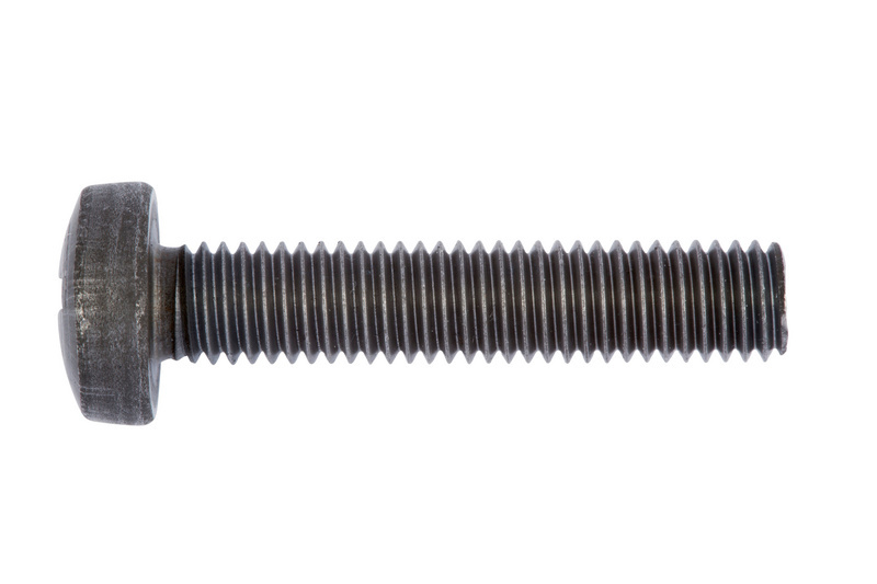 Linsenschraube mit Kreuzschlitz H M6 x 45 DIN 7985, Stahl 4.8, blank