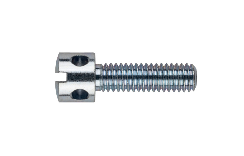 Kreuzlochschrauben mit Schlitz M6 x 20