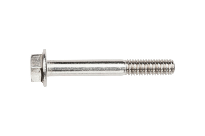 Sechskantschraube mit Flansch M6 x 35 DIN 6921, Edelstahl A2-70, blank