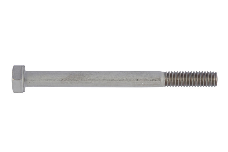 Sechskantschraube mit Schaft DIN 931, Edelstahl A4-80, blank