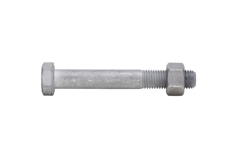 Sechskantschraube mit Schaft SB-GARNITUR DIN EN 15048-1 M24 x 100