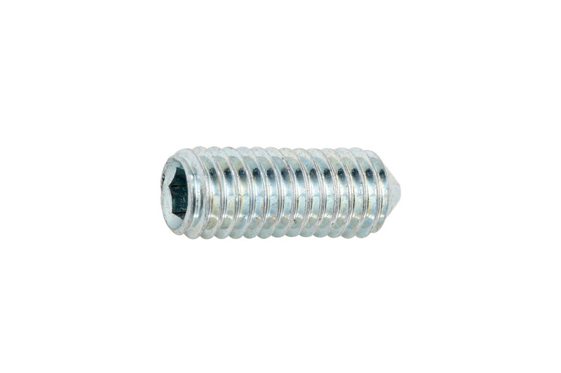 Gewindestift mit Innensechskant und abgeflachter Spitze M14 x 45