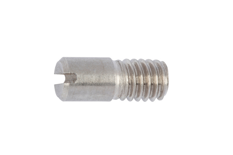 Schaftschraube mit Schlitz und Kegelkuppe DIN 427, Edelstahl A1 blank