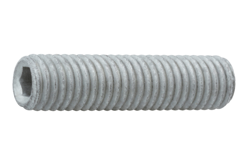 Gewindestift mit Innensechskant und Ringschneide M6 x 12