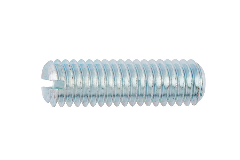 Gewindestift mit Schlitz und Kegelstumpf 5 x 15