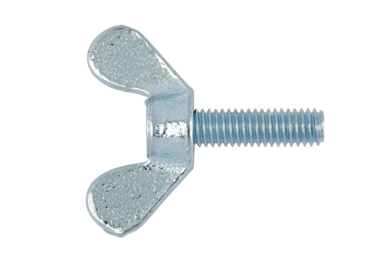 Flügelschraube runde Flügelform M10 x 25