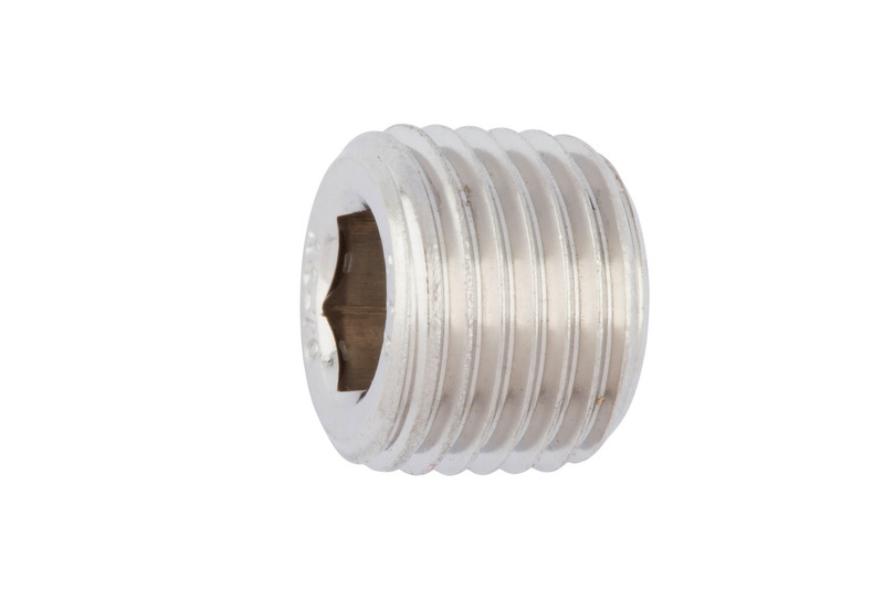 Verschlussschraube mit Innensechskant, kegeliges Gewinde M 18 x 1,5