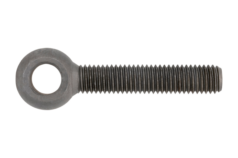 Augenschraube mit Vollgewinde DIN 444, Stahl 4.6, blank, Form LB