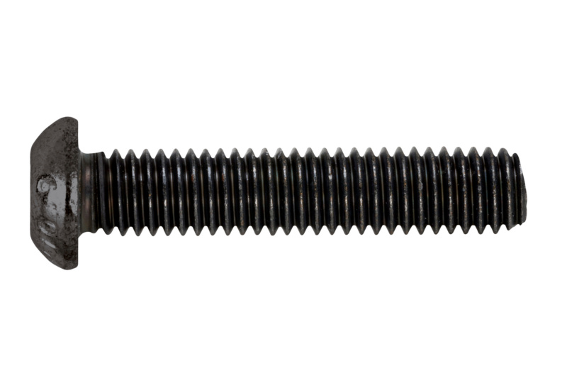 Schraube abgeflachter Halbrundkopf und Innensechskant M10 x 20