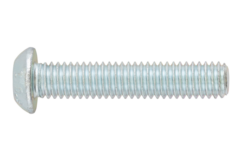 Schraube abgeflachter Halbrundkopf und Innensechsrund M10 x 40