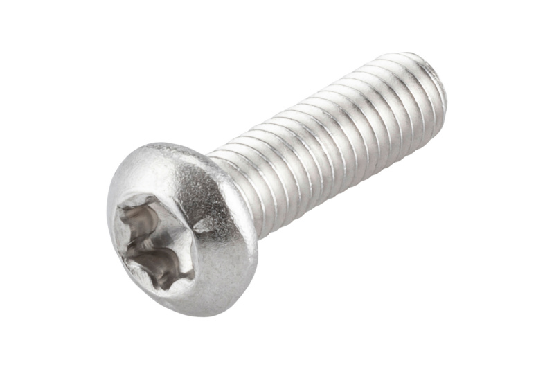 Schraube abgeflachter Halbrundkopf und Innensechsrund M5 x 8