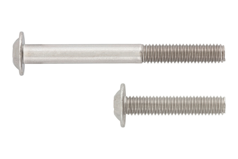 ISO 7380-2 Edelstahl A2 blank SHR-FLSH-ISO7380/2-A2/070-IS5-M8X65