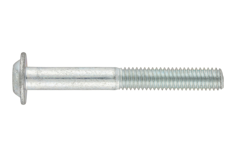 Schraube abgeflachter Halbrundkopf und Bund mit Innensechsrund M8 x 40