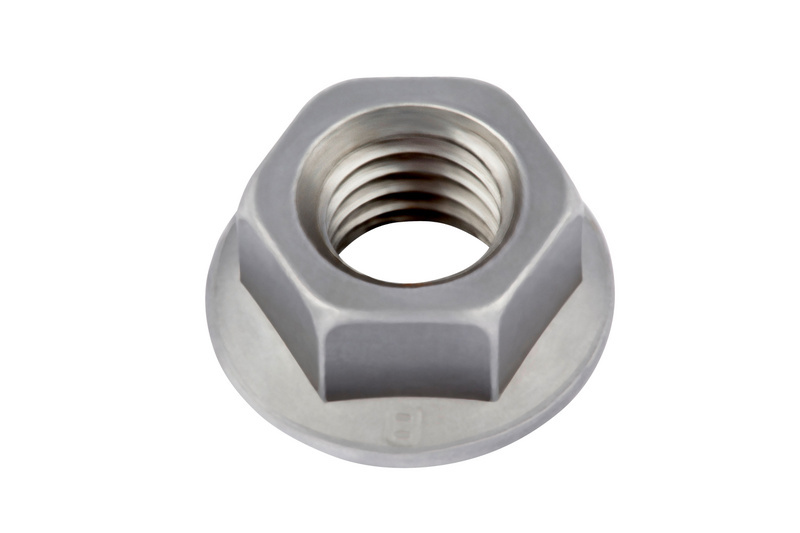 Sechskantmutter mit Flansch DIN 6923, Stahl 8, blank