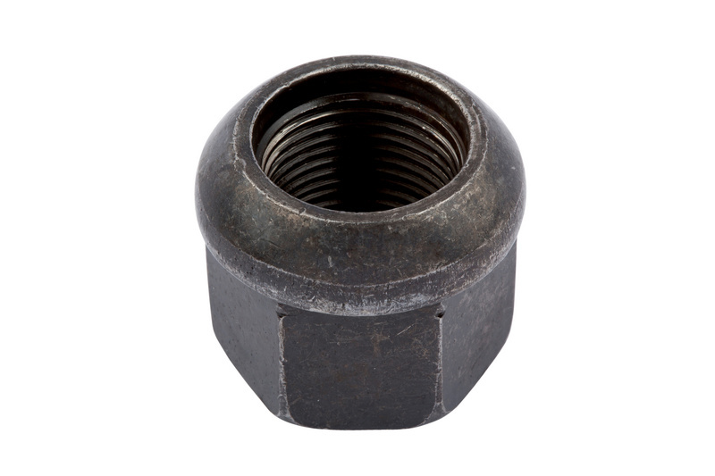 Kugelbundmutter Radbefestigung M 18 x 1,5 DIN 74361, Stahl 10, blank, Form A